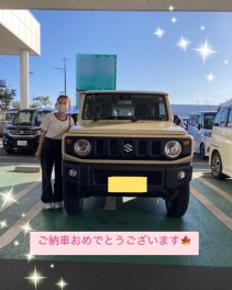 ジムニーご納車しました！